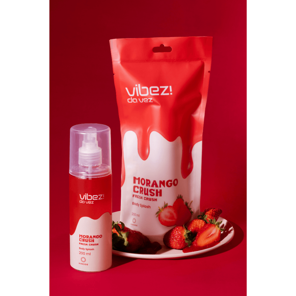Imagem 7 de Body Splash Morango Crush Vibez da Vez! 200ml